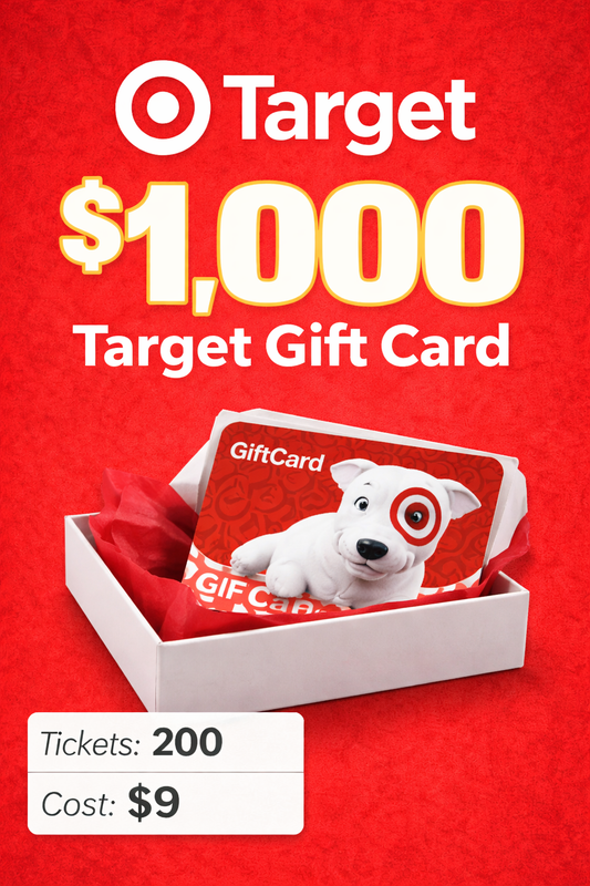 $1,000 Target Gift Card (2610)