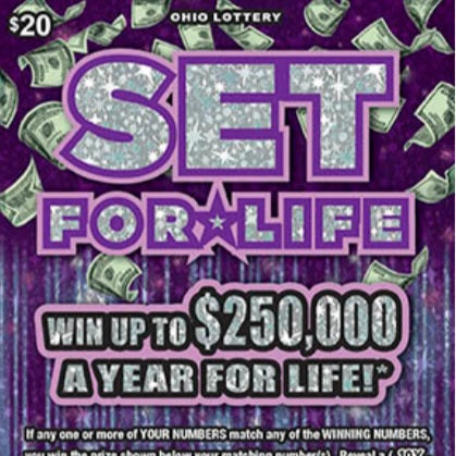 Ohio Lottery $20 Game (2622)
