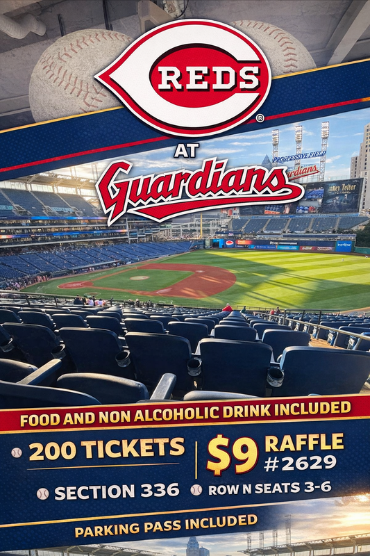 4 Cleveland Guardians Tickets (2629)
