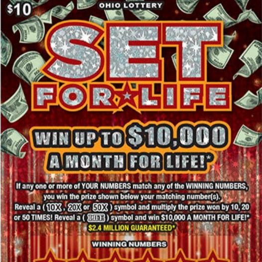 Ohio Lottery $10 Game (2623)